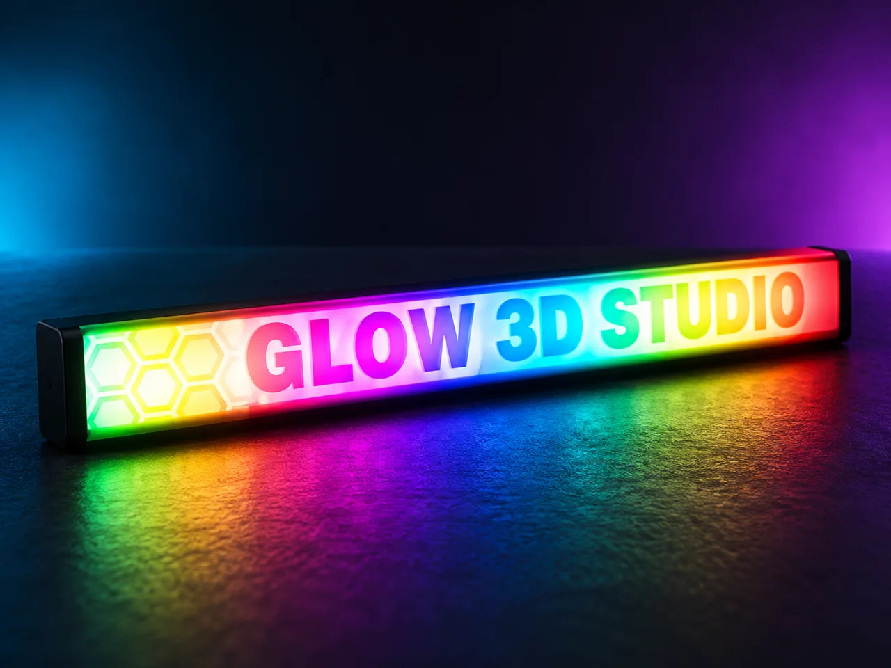 Presentación generada de Barra LED personalizada