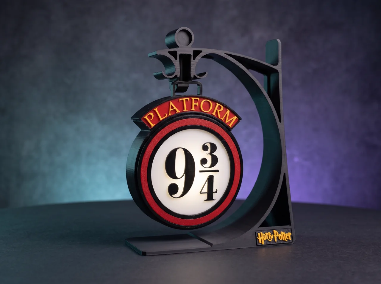 Presentación generada de Señal decorativa Platform 9¾